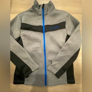 Spyder Black and Gray Jacket Spring Fall